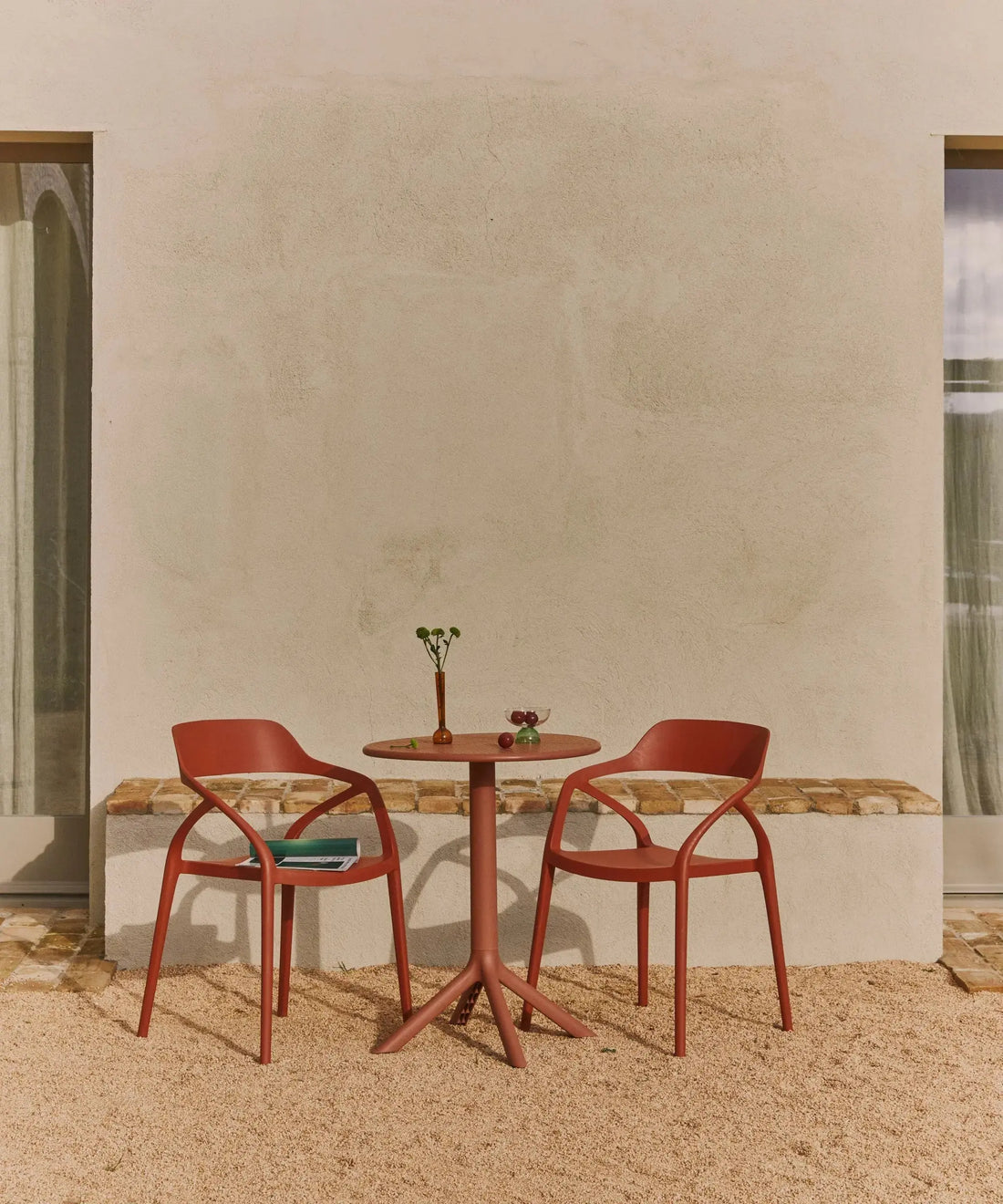 Silla de Polipropileno con Reposabrazos Grace