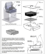 Alfresco 19-Inch Gas Grill in Stainless Steel Grill Mounted Steamer/Fryer