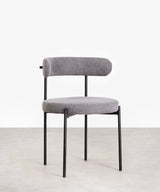 Silla de Comedor en Tela y Metal Alexia